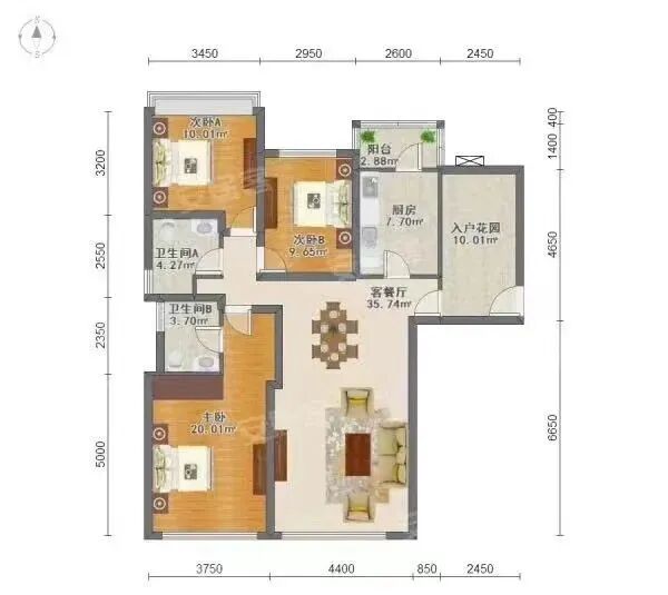 广州天河二手房天河新作，136平方，仅售1638万！