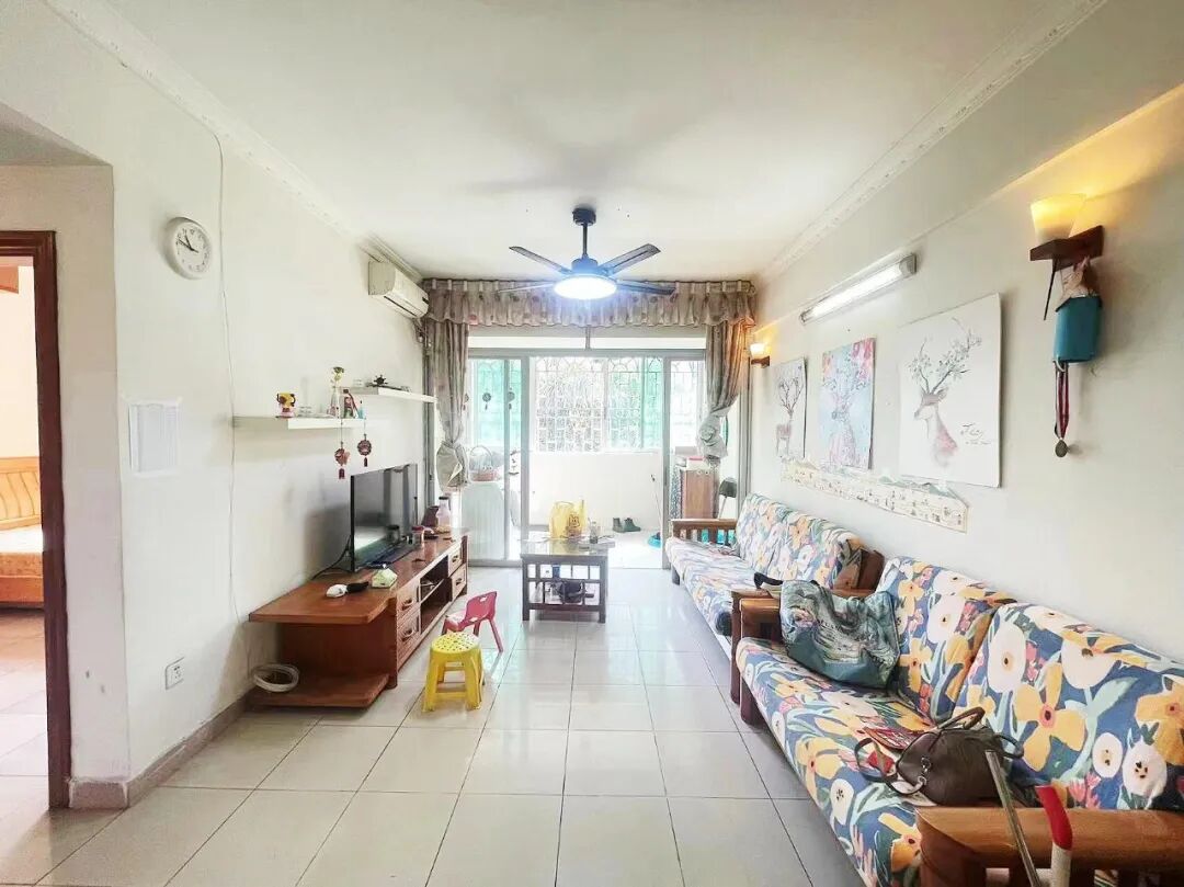 天河北总价520万 | 金富苑 ，76平，南向两房、全明户型、厅出大阳台！