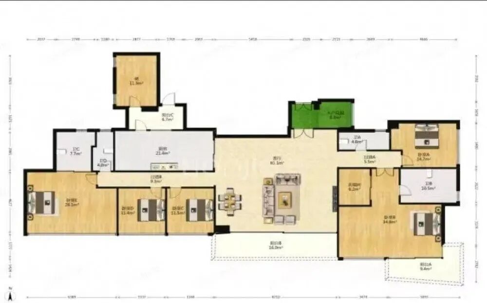 天河北二手房出售*新信息，峻林小区全部在售房源情况！