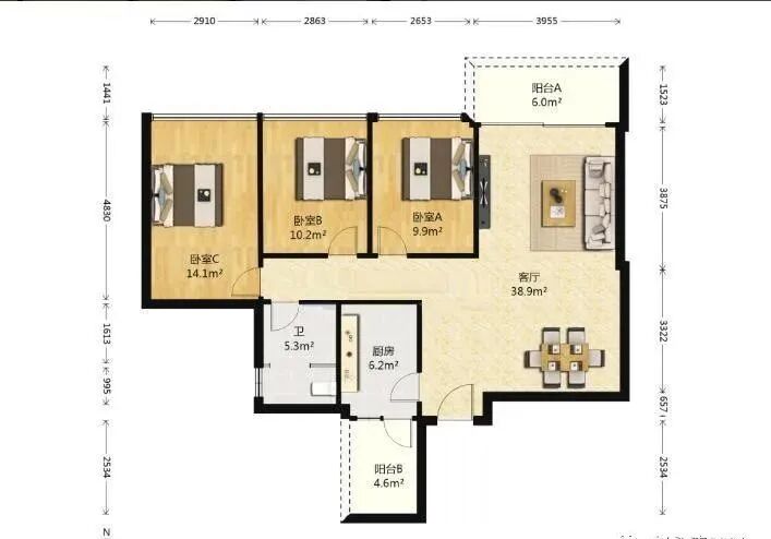 天河北二手房出售*新信息，峻林小区全部在售房源情况！