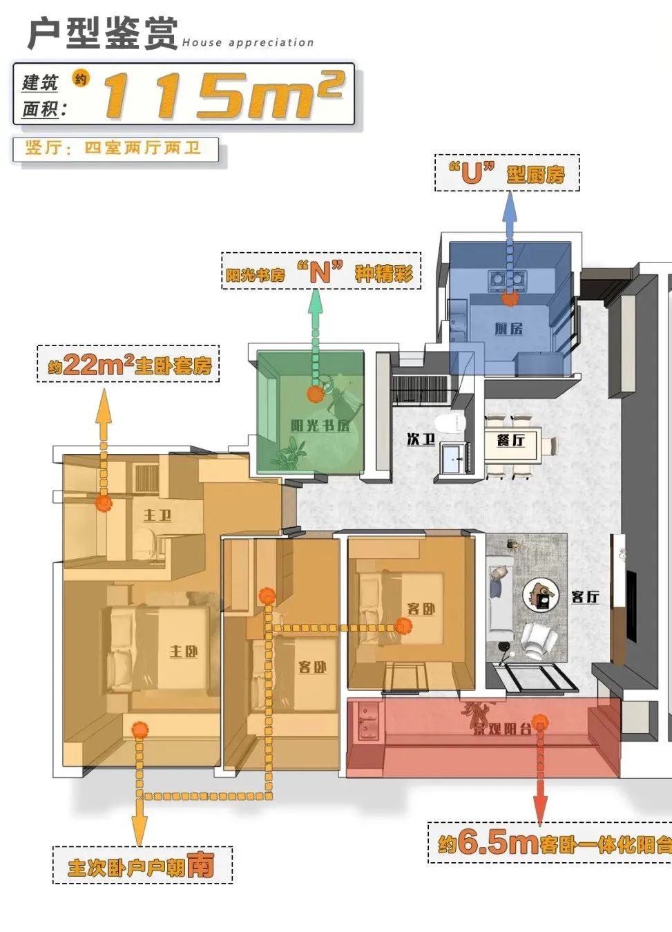 总价350万，买番禺【越秀星寰TOD】在售90-114方全南向！