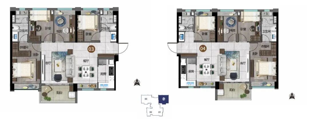 190万买*三房《越秀星汇城TOD》建面约81-104㎡！