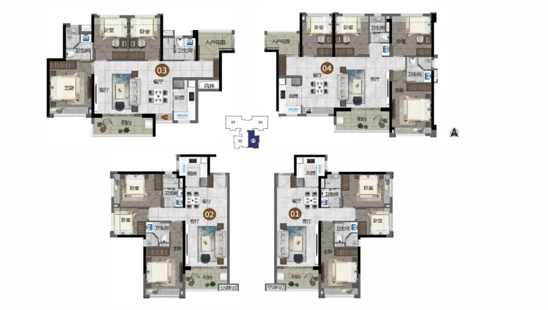 190万买*三房《越秀星汇城TOD》建面约81-104㎡！