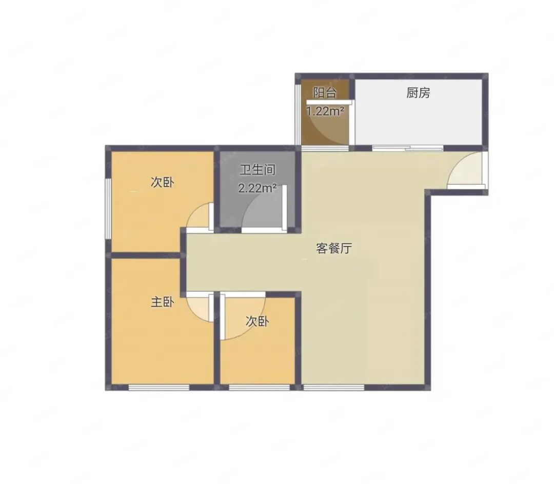 广州天河北二手房，荟雅苑，95方，835万