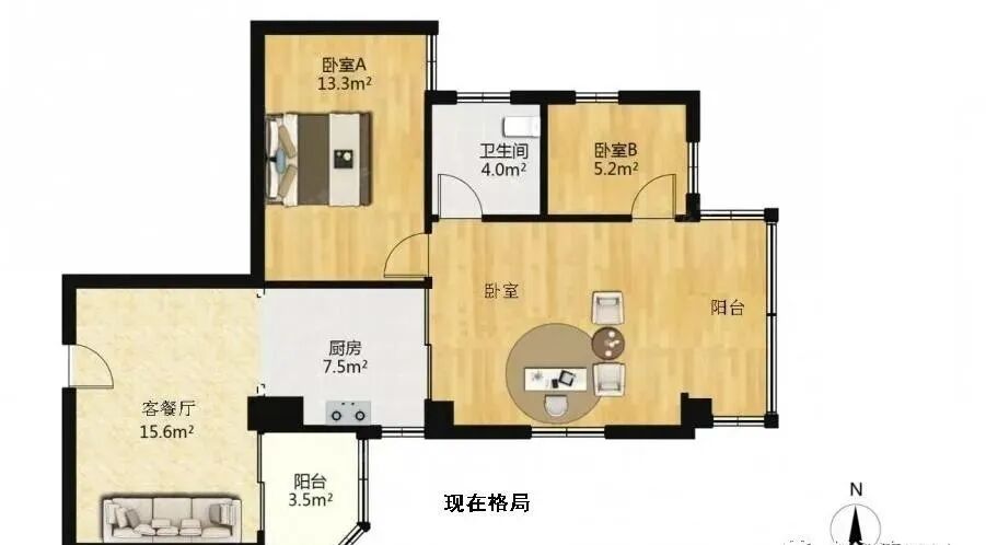 天河北二手房出售，德荣小区出售三房笋盘！