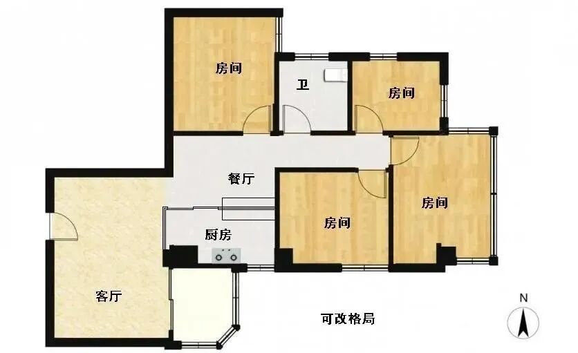 天河北二手房出售，德荣小区出售三房笋盘！