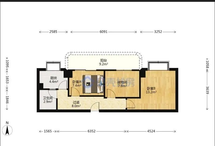 天河北学位房房源320-450万2房到3房笋盘推荐