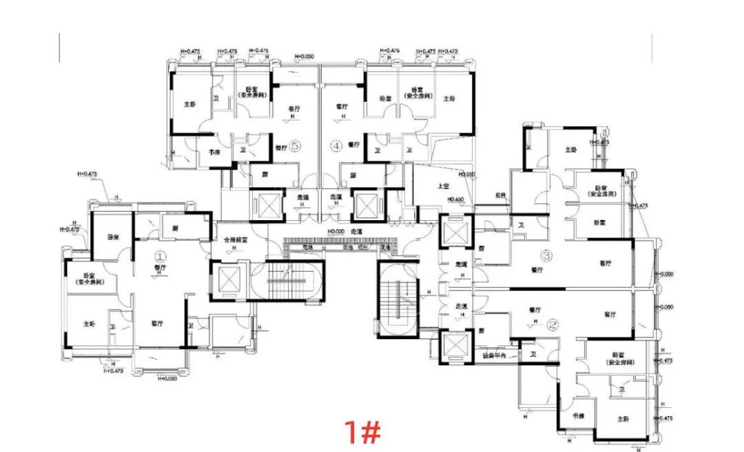 广州*新盘，广州城投东园公馆建面88-170㎡三*四房！