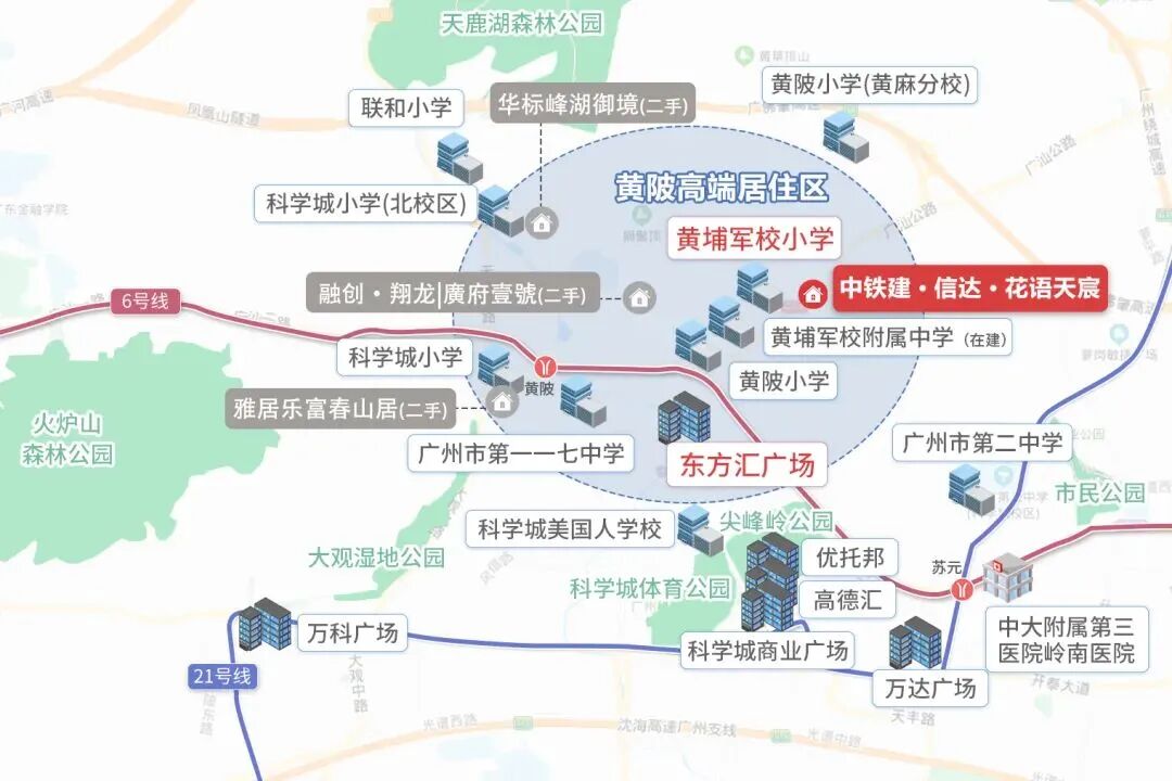 黄埔黄陂板块中铁建新盘，限价4.7万/㎡！