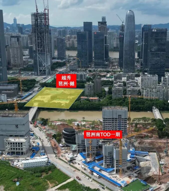 海珠琶洲南TOD和琶洲樾月底开卖！