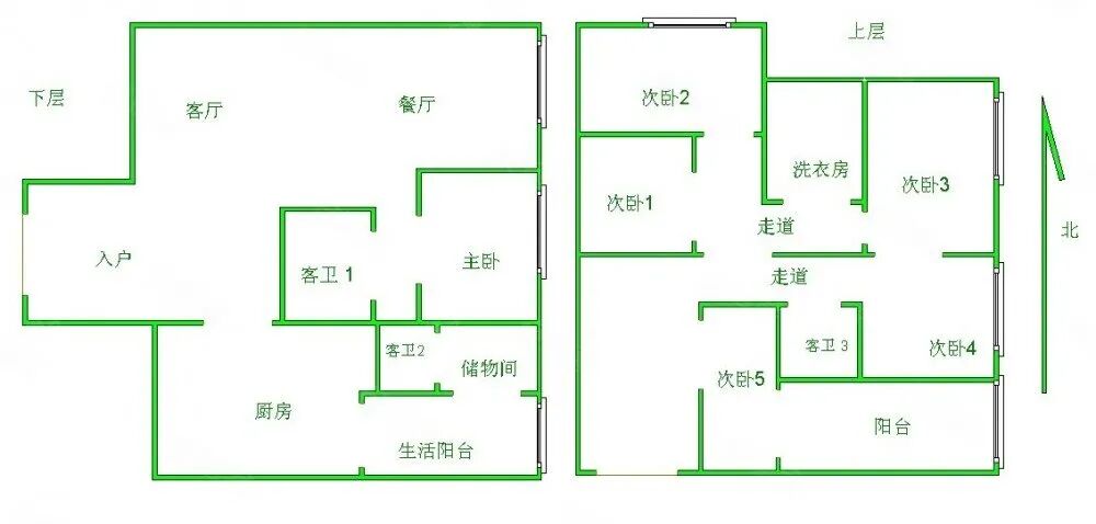 广州天河北二手房出售，天誉花园，291方，总价1525万