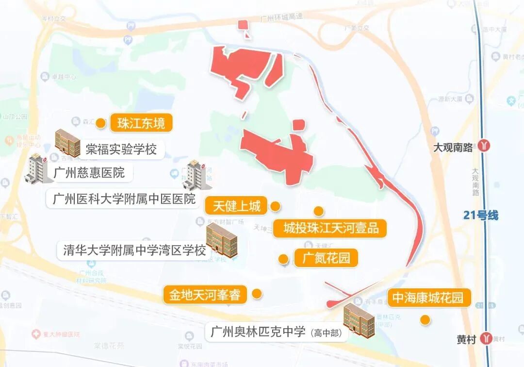 增商业、补学校…天河东征地近20万平！利好多个楼盘