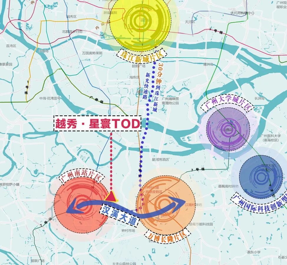 广州楼市持续回升，番禺越秀星寰TOD值不值得买？