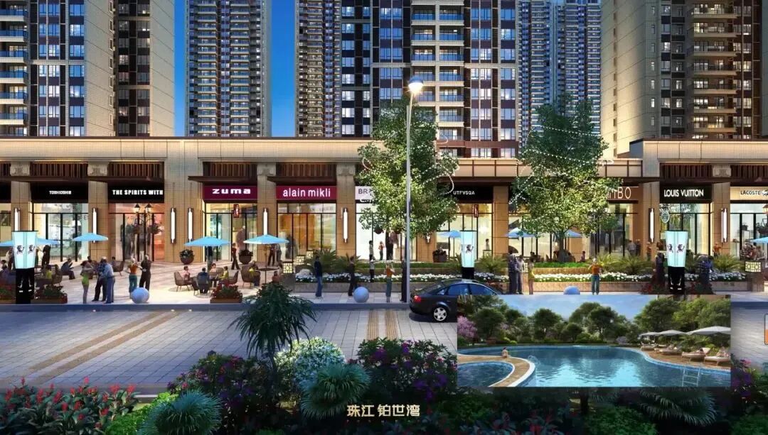 珠江铂世湾正南向三房！低市价4千/㎡！