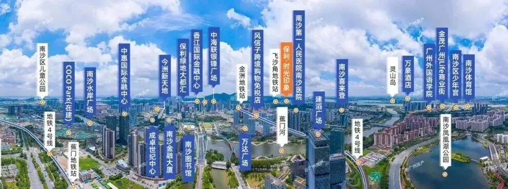 南沙新盘，*付仅7万！保利时光印象加推8号楼！