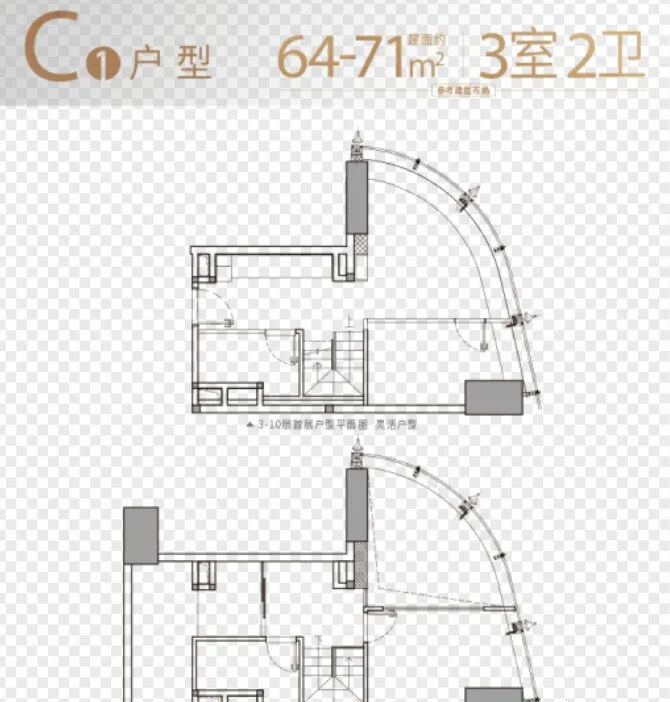 黄埔科学城公寓【GTC广开云汇】建面48-115㎡