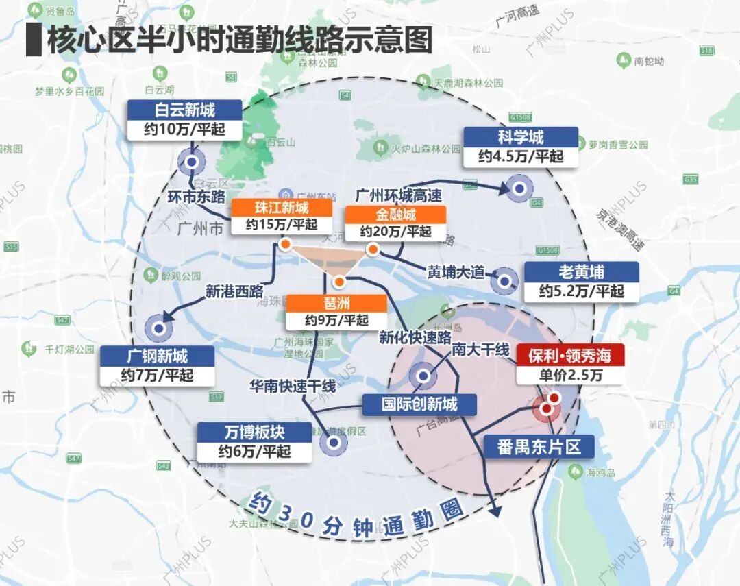 番禺价格*低？保利领秀海，单价2.5万！