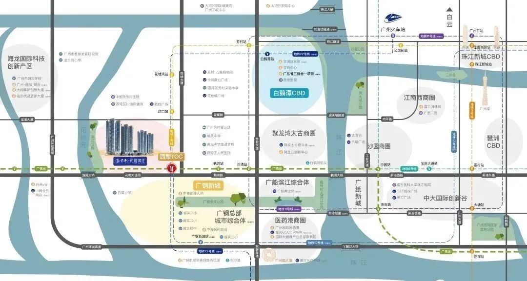 荔湾保利和悦滨江周末开盘，*推74-107㎡、总价300万！