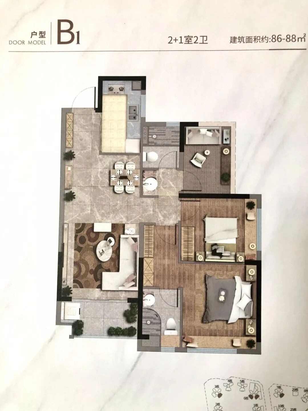 抢尽广州楼市风头!80平做三房，接驳24号线!