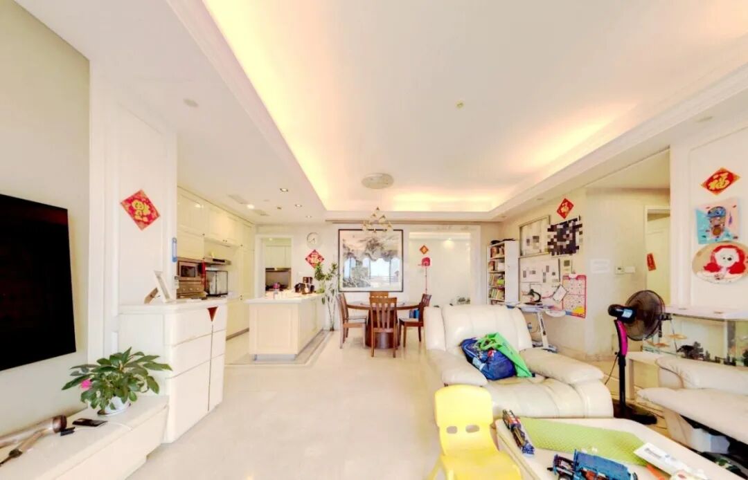 天河北总价1680万四房 | 瑞安创逸，197平，豪华大四房、南北通透