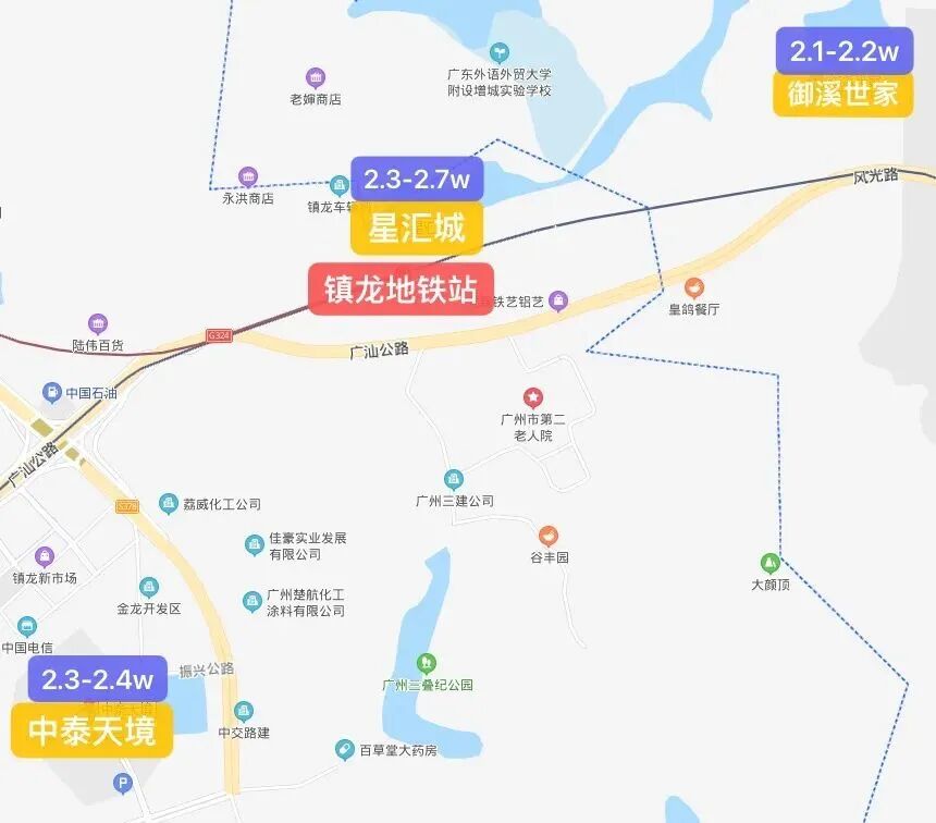 黄埔星汇城*，2.3万/平？