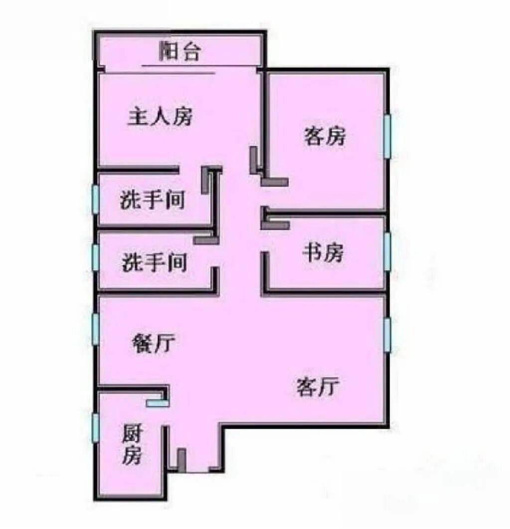天河北总价950万 | 穗园小区，115平四房， 舒适南向，户型方正！