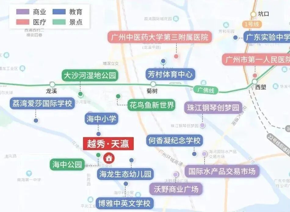 320万买荔湾越秀天瀛，南向望江三房！