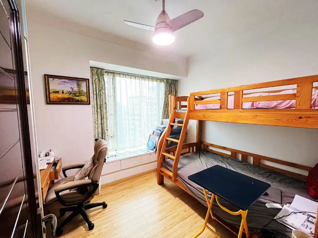 亮点好房编辑看过此房，面积为123㎡，为天河北少有闹中取静户型!