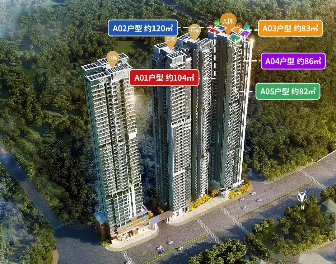 广州海珠*新盘*推82/122㎡三四房，均价6字头!