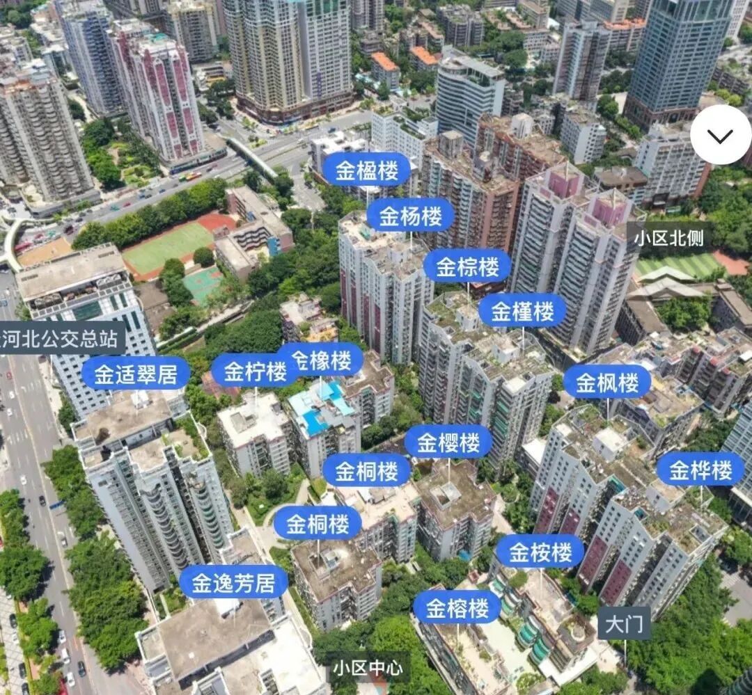 天河北二手房出售，金田花苑，115平，仅需750万！