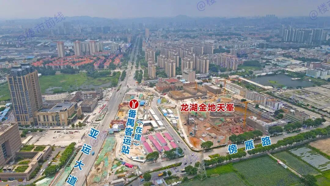 番禺龙湖金地天峯是靠地铁，热门起来的？