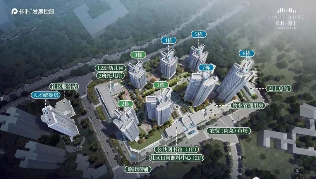 黄埔·科学城·保利锦上，纯南向75～135平米三*四房，单价3.1W起！