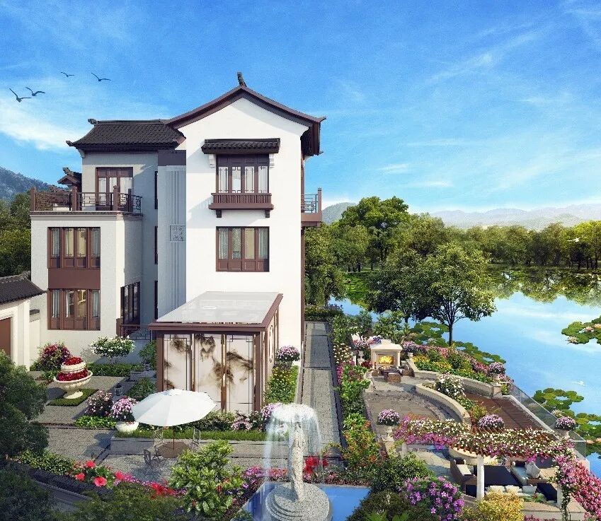 *付88万起，金侨岭南院！主推136-410㎡独栋院子、现楼出售