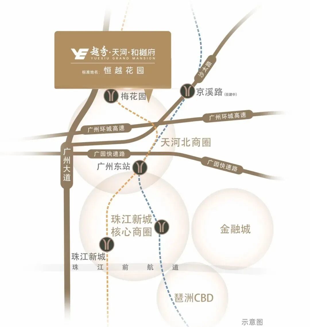 越秀天河和樾府来袭，单价仅需7字头，*开去化80%！