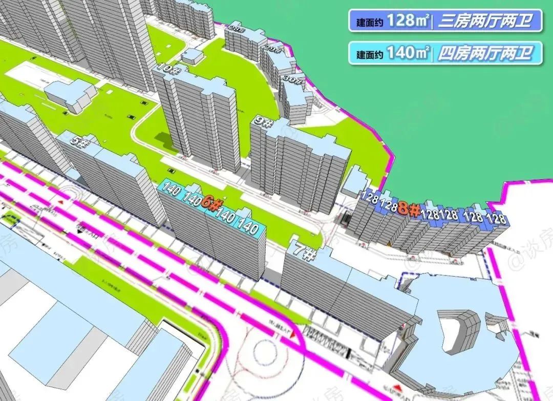 越秀·瑞麓府，加推14号楼，建面117-125㎡，总价500万！
