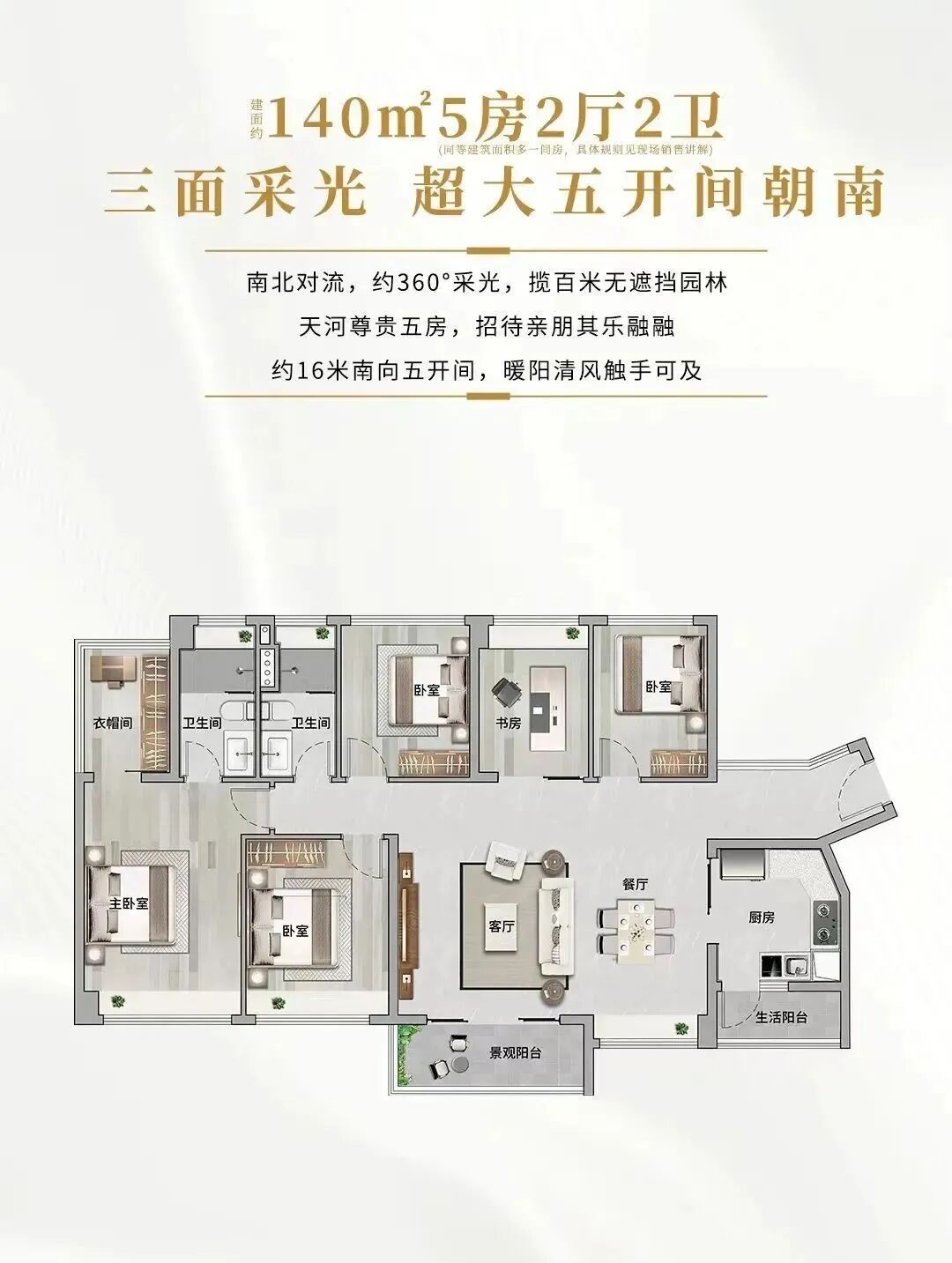 天河总价450万起 | 珠江花城88㎡3+1房