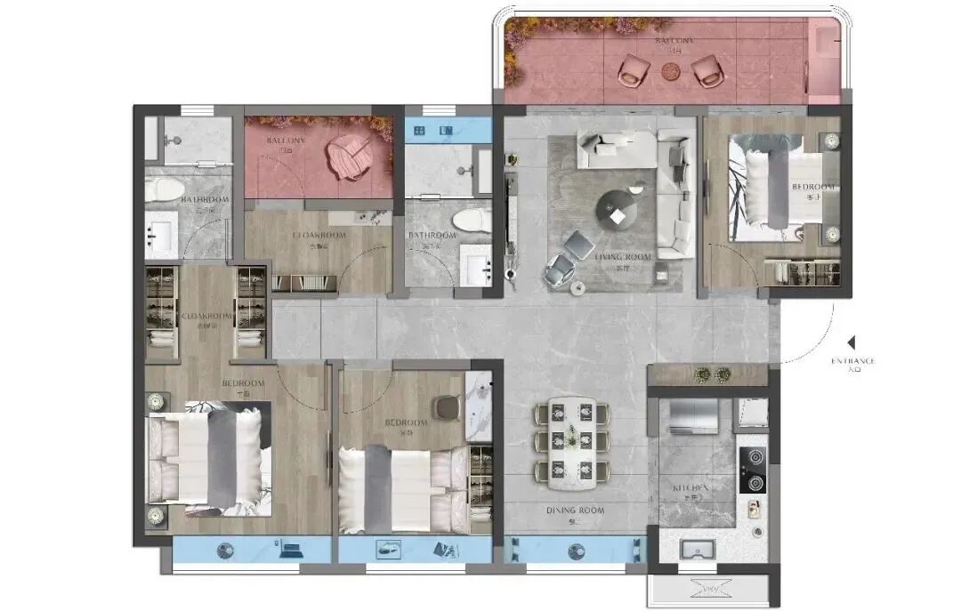 番禺奥园恒基学苑壹号，在售105-220㎡江景房！
