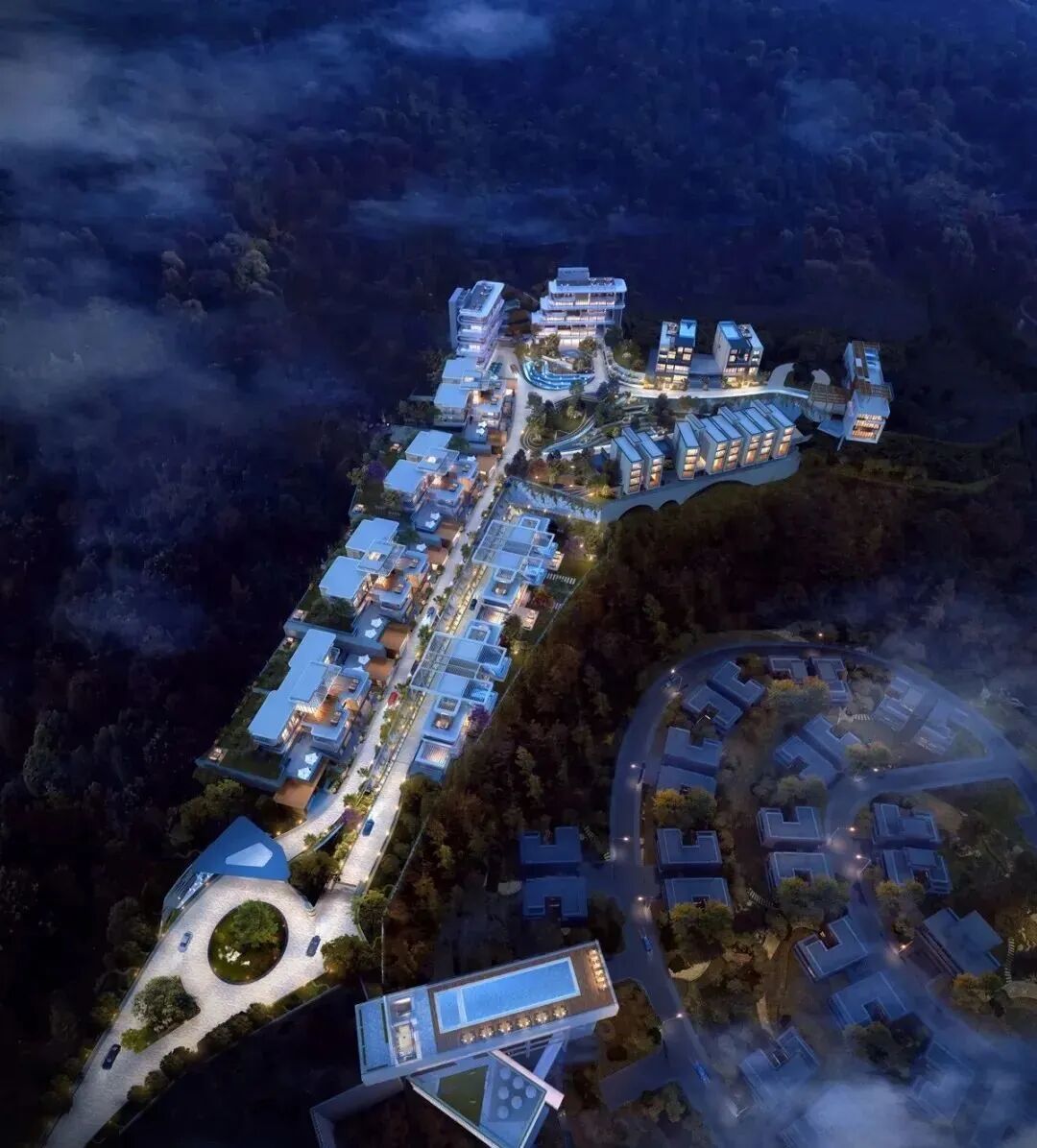 广州新天.半山墅48院落独墅，280-445㎡城市半山独墅