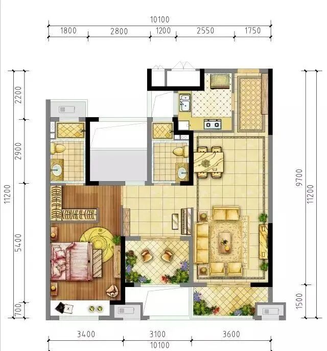 越秀 【世茂天樾】187-192m²，珠江新城瞰河大平层豪宅！
