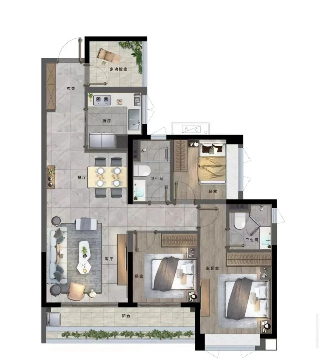 龙湖金地天峯测评: 有地铁有学校，单价3.6万？