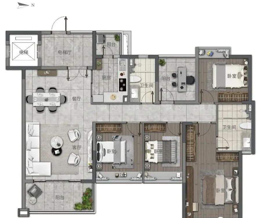 广州白云【金湖花园】 全新一期—天岚97-167㎡低密板式洋房， *山湖资源