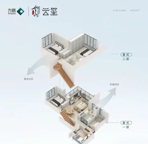 广州增城方圆云山诗意云玺，1字头*复式住宅，与周边平层同价，性价比超高！