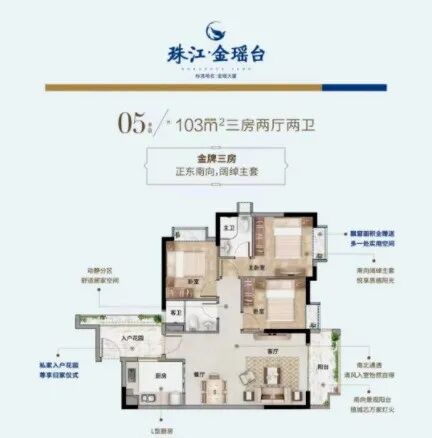 海珠珠江金瑶台建面79-103㎡，值不值得买？