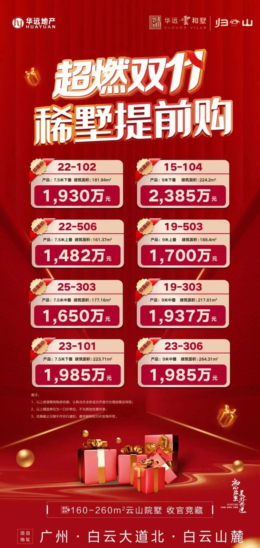 白云【华远云和墅】白云山*墅，值不值得买？