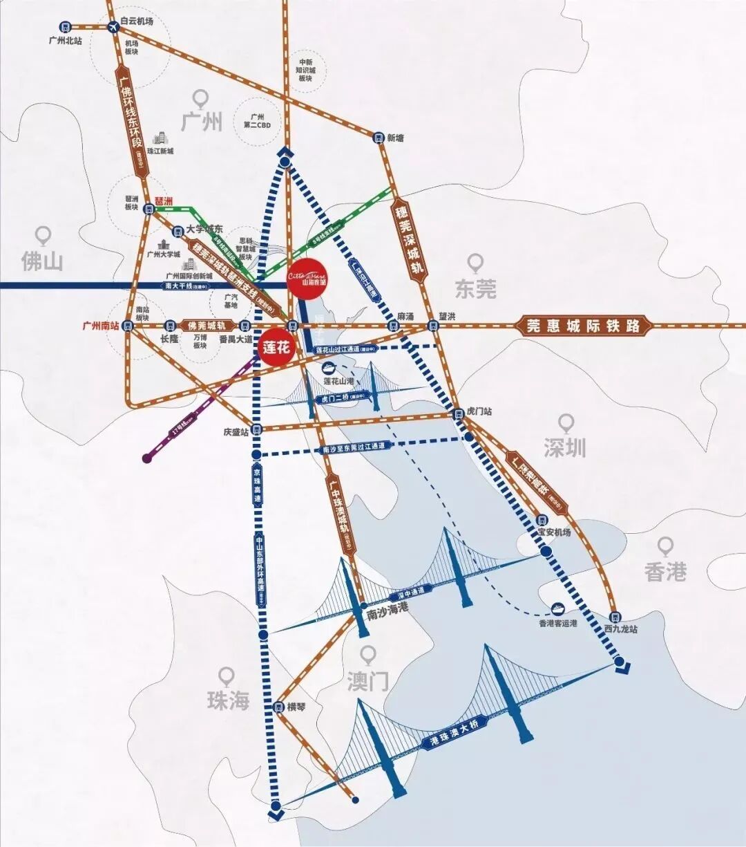 凯德山海连城丨单价“2”字头，一线江景！