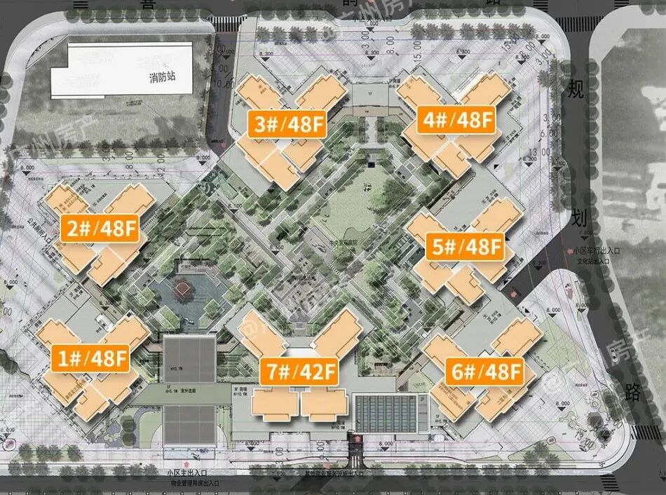 110平起步！万科花地湾二期，万汇天地瑧园共3个户型，内附图！
