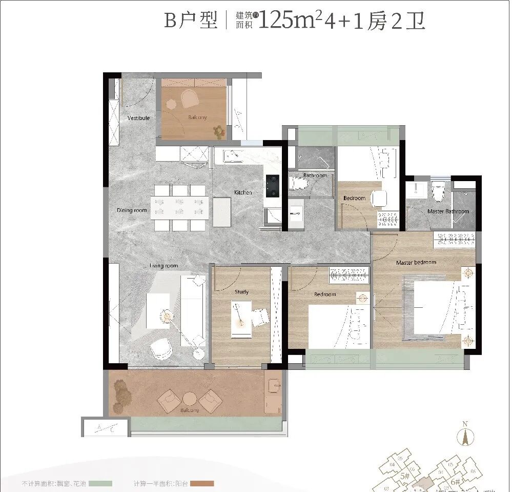 越秀公交天悦云山府，白云山下开发新盘！*推90-160㎡（附上户型图）
