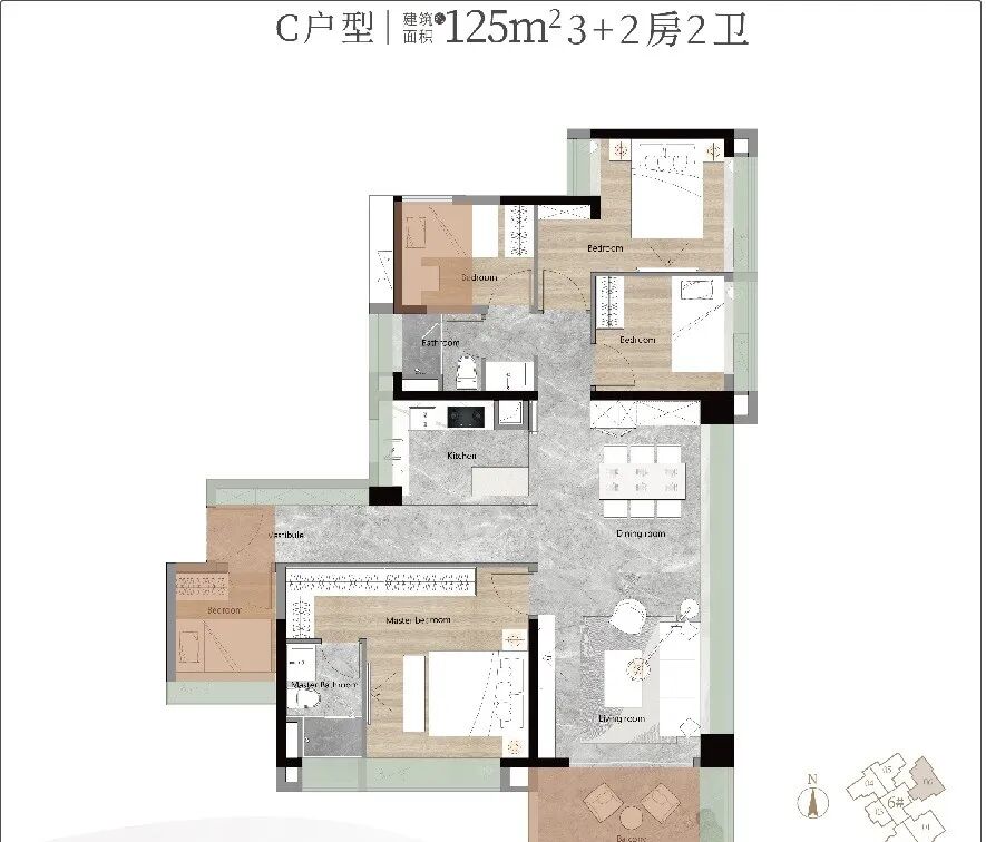 越秀公交天悦云山府，白云山下开发新盘！*推90-160㎡（附上户型图）