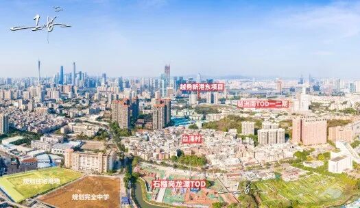 海珠龙潭TOD周边配套怎么样吧？小户型总价不用1000万...
