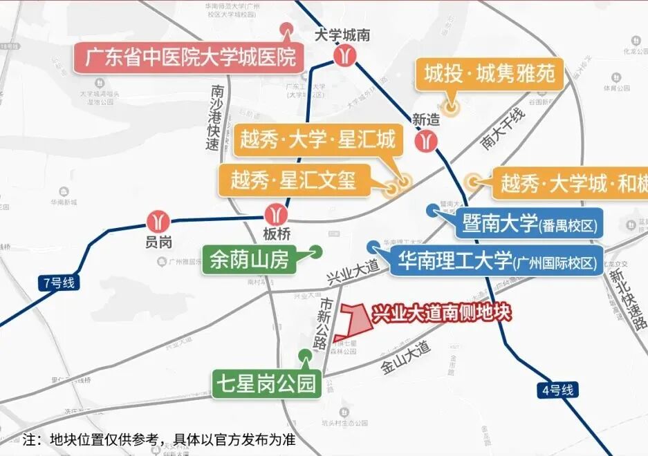 第四轮土拍甩5靓地，天河扛大旗！